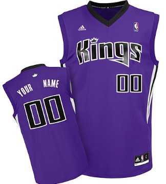 Men & Youth Customized Sacramento Kings Purple Jersey